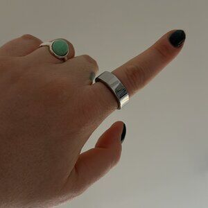 Oura Ring (Gen 3) Heritage Silver Size 10 with Charger